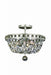 Lucia 4 Light Semi Flush Mount