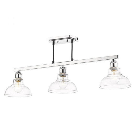 Carver 3 Light Semi-Flush