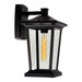 Leawood 1 Light Black Outdoor Wall Light