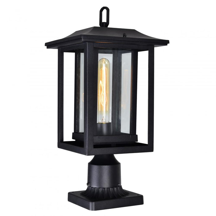 Winfield 1 Light Black Outdoor Lantern Head