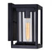 Mulvane 1 Light Black Outdoor Wall Light