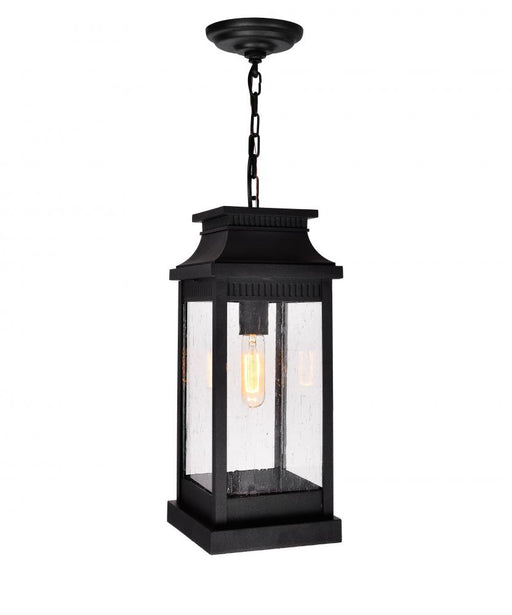 Milford 1 Light Outdoor Black Pendant