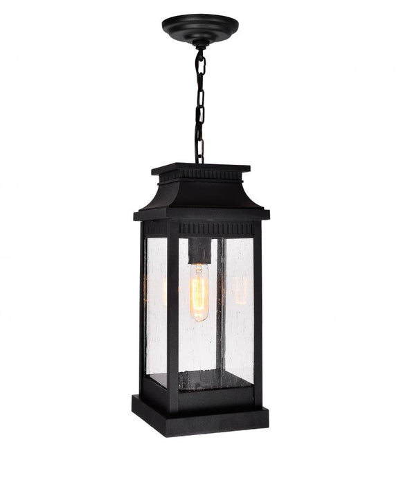 Milford 1 Light Outdoor Black Pendant