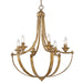 Victoria 6 Light Chandelier