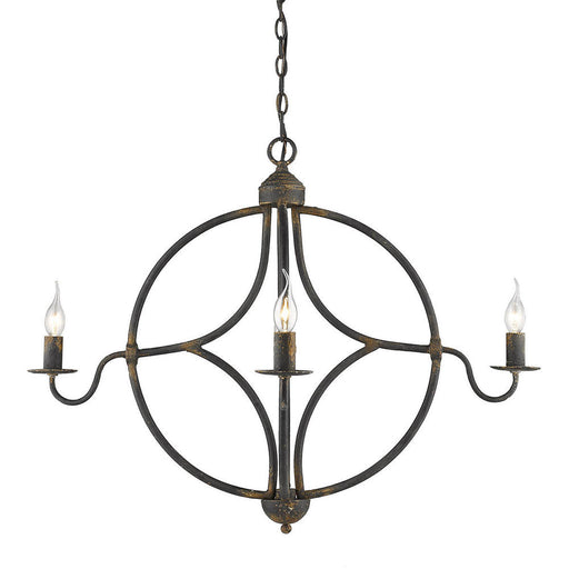 Caspian 4 Light Chandelier