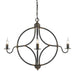 Caspian 4 Light Chandelier