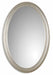 Uttermost Franklin Oval Silver Mirror