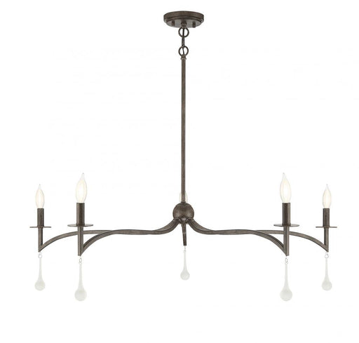 Laramie 5 Light Chelsea Walnut Chandelier