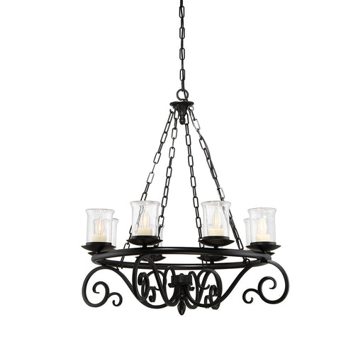 Welch 8 Light Outdoor Chandelier