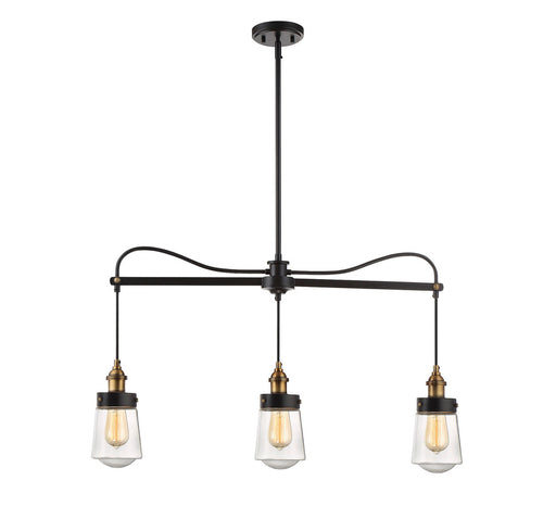 Macauley 3 Light Linear Chandelier