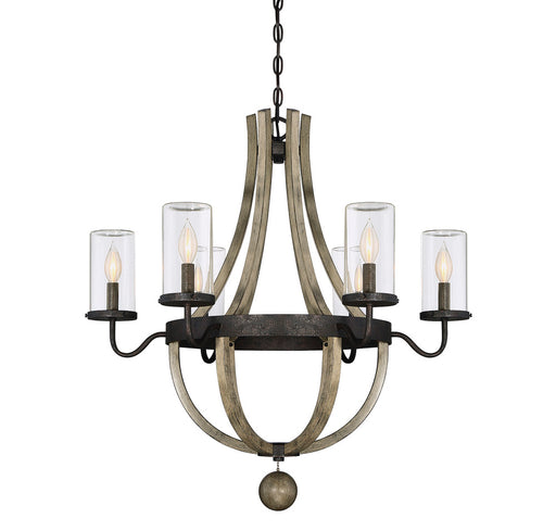 Eden 6 Light Outdoor Chandelier