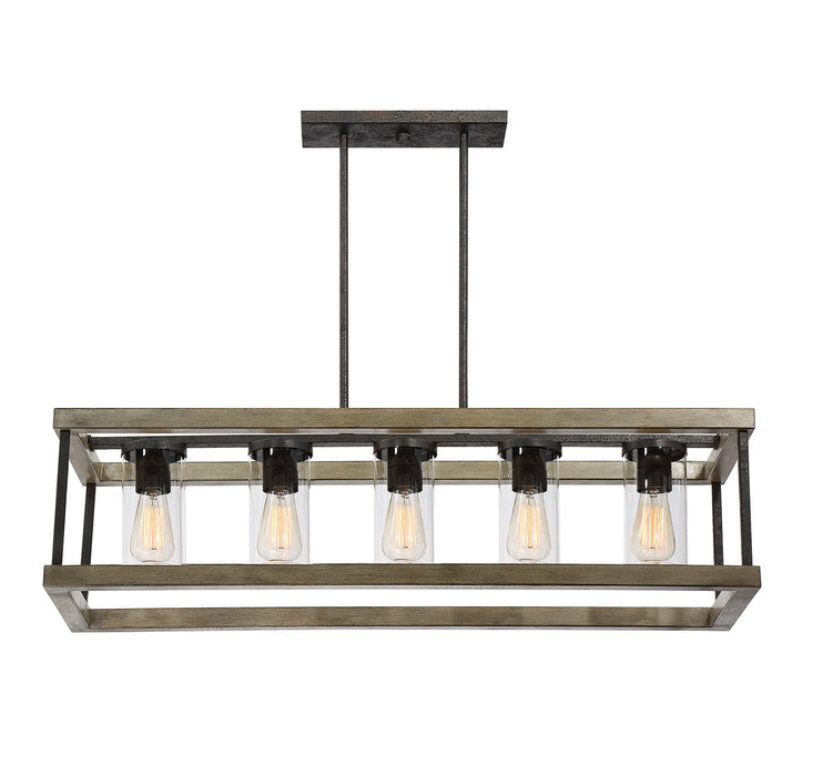 Eden 5 Light Outdoor Chandelier