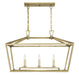 Townsend 3 Light Linear Chandelier