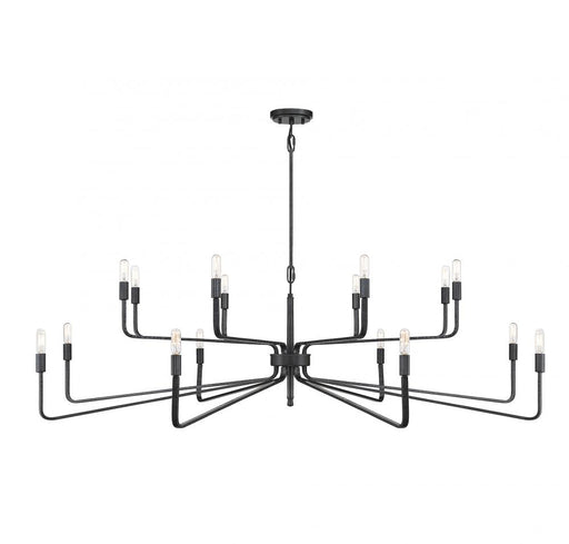 Salem 16 Light Forged Iron Chandelier