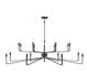 Salem 16 Light Forged Iron Chandelier