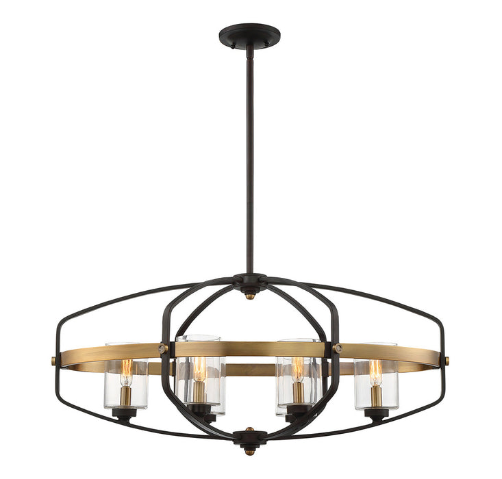 Kirkland 6 Light Linear Chandelier