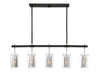 Dunbar 5 Light Linear Chandelier