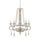 Helena Provence with Gold Accents 5 Light Chandelier