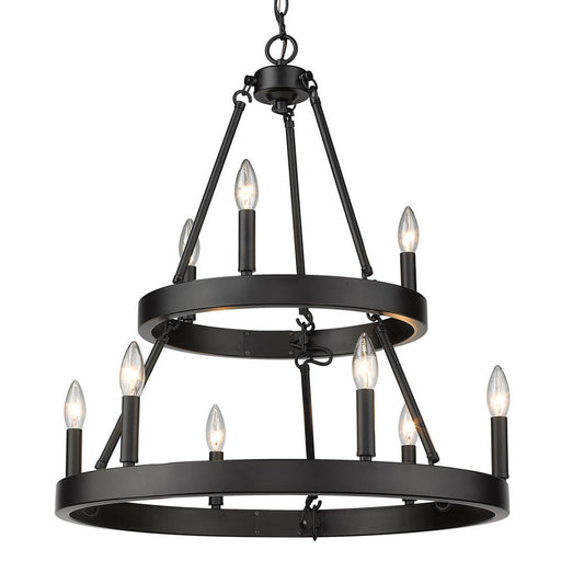 Alastair 2 Tier - 9 Light Chandelier