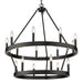 Alastair 2 Tier - 15 Light Chandelier