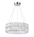 LED Chandelier with Chrome Finish