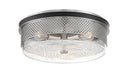 3 LIGHT FLUSH MOUNT