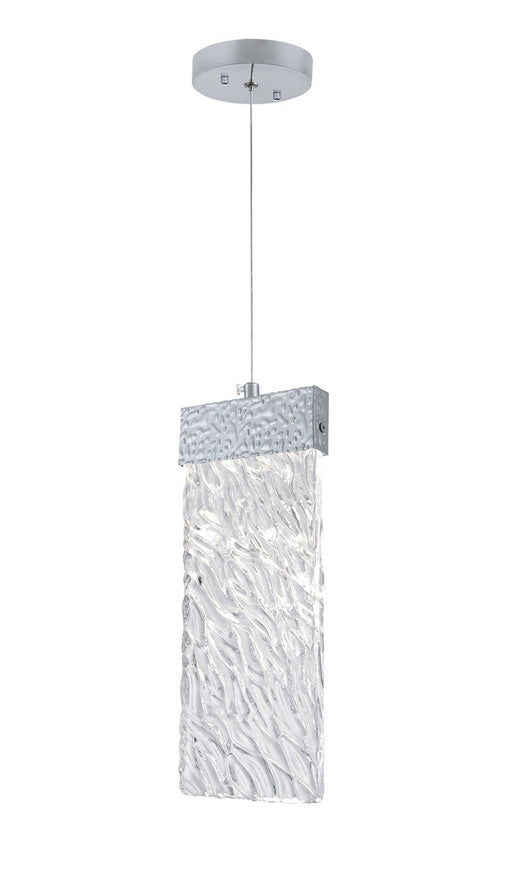 LED Pendant with Pewter Finish