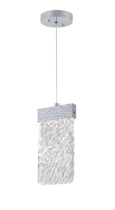 LED Pendant with Pewter Finish