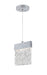 LED Pendant with Pewter Finish