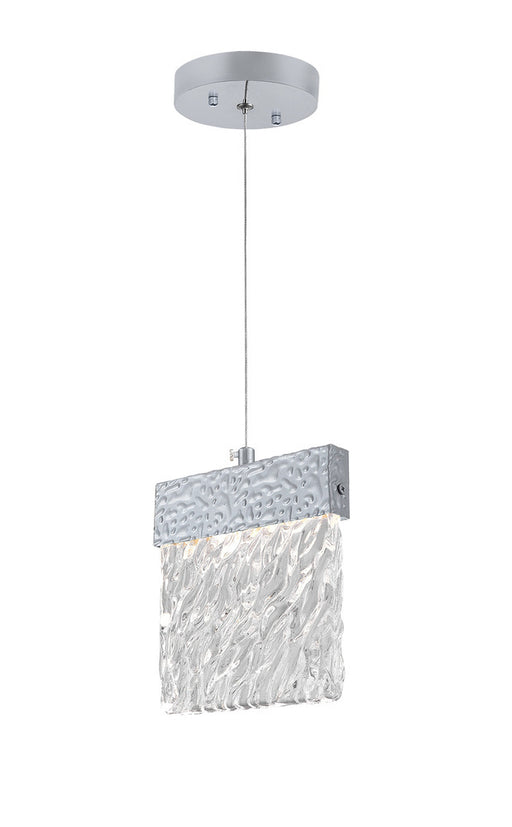 LED Pendant with Pewter Finish