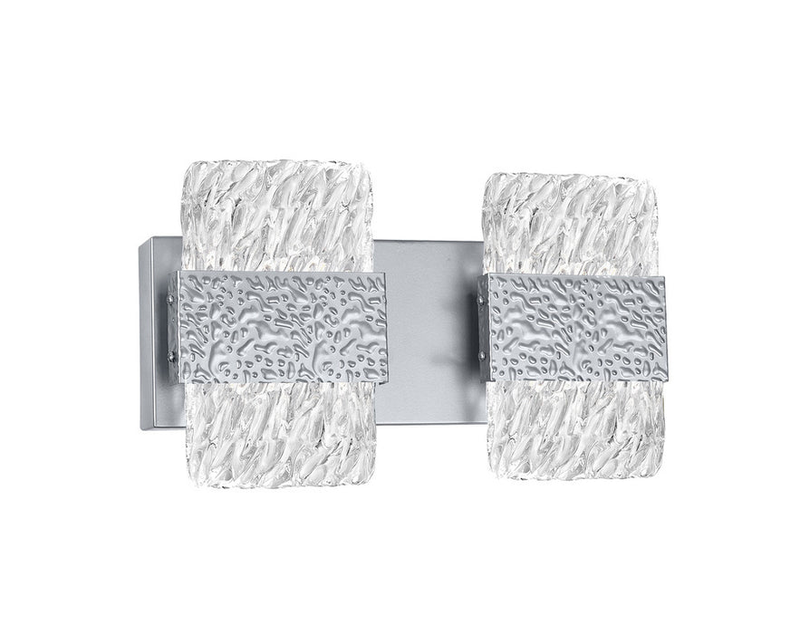 LED Wall Sconce with Pewter Finish