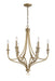 6 LIGHT CHANDELIER