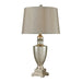 Elmira Table Lamps in Antique Mercury Glass with Silver Accents (Set of 2)