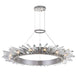 15 Light Chandelier with Polished Nickle finish