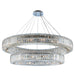 Rondelle (36 + 47) Inch 2 Tier Pendant