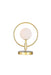 1 Light Lamp with Medallion Gold Finish