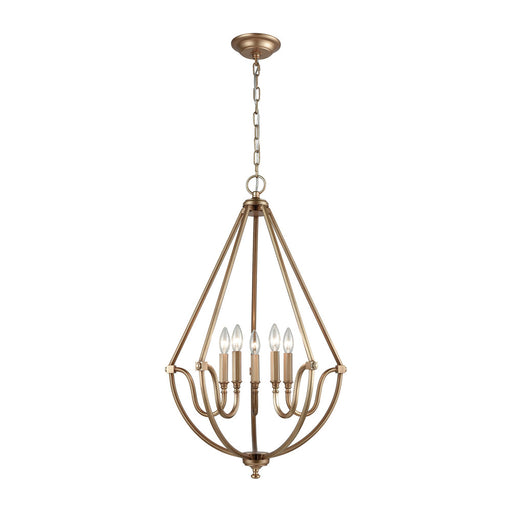 Stanton 5-Light Chandelier in Matte Gold