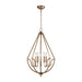 Stanton 5-Light Chandelier in Matte Gold