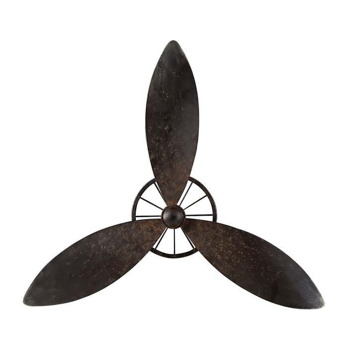 INDUSTRIAL FAN BLADE WALL DECOR