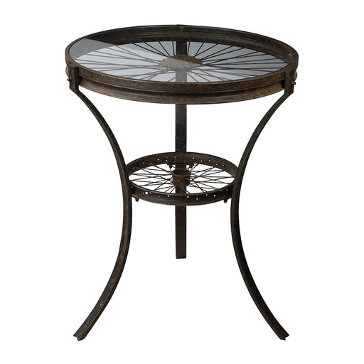 Industrial-Style Side Table