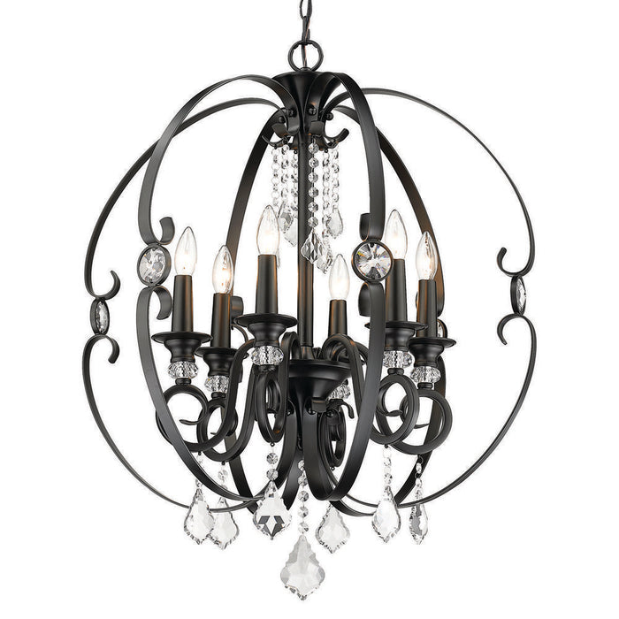 Ella 6 Light Chandelier