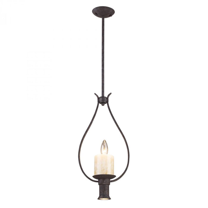 Cambridge 1+1-Light Mini Pendant in Moonlit Rust