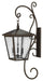 Extra Large Wall Mount Lantern with Scroll