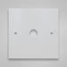 OUTLET BOX COVER,WHITE