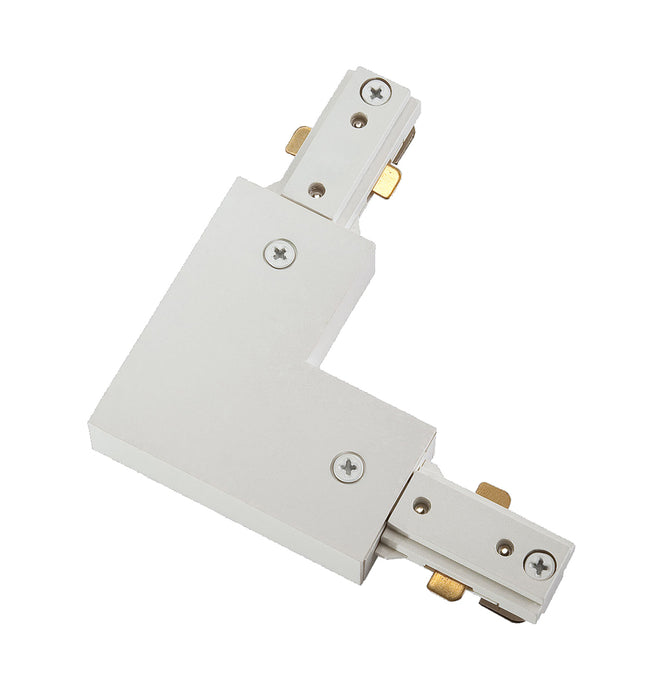 L CONNECTOR,WHITE