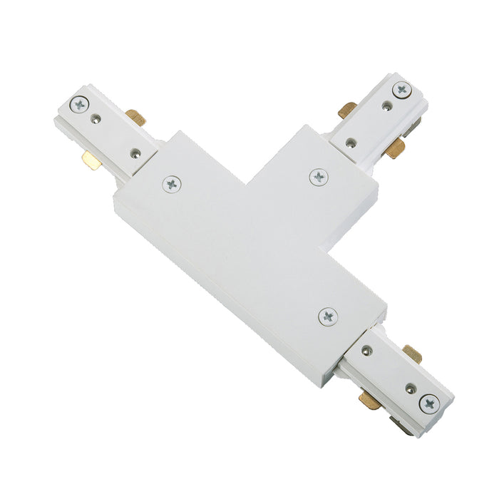 T CONNECTOR,WHITE