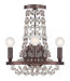 Channing 3 Light Chocolate Bronze Sconce