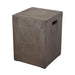 Squared Concrete Stool