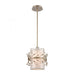 Asbury 1-Light mini pendant in  Aged Silver