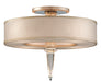 HARLOW 4 + 4LT SEMI FLUSH